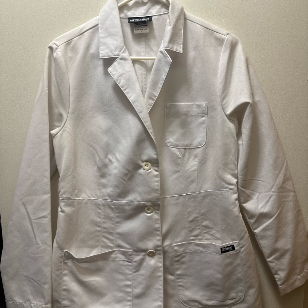 White Women's Jacket by Grey's Anatomy
